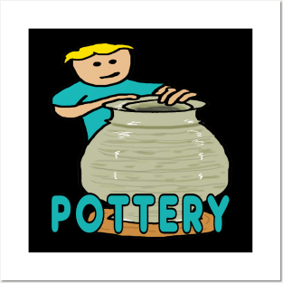 Pottery Making Posters and Art